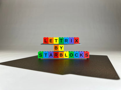 Lettrix Minis - 1x1x1 Letter Blocks