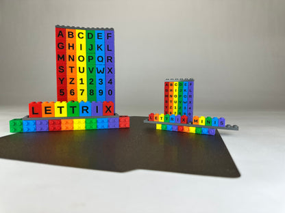 Lettrix Minis - 1x1x1 Letter Blocks