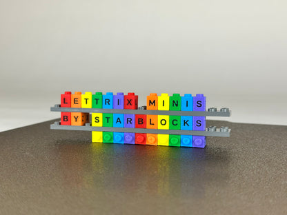 Lettrix Minis - 1x1x1 Letter Blocks